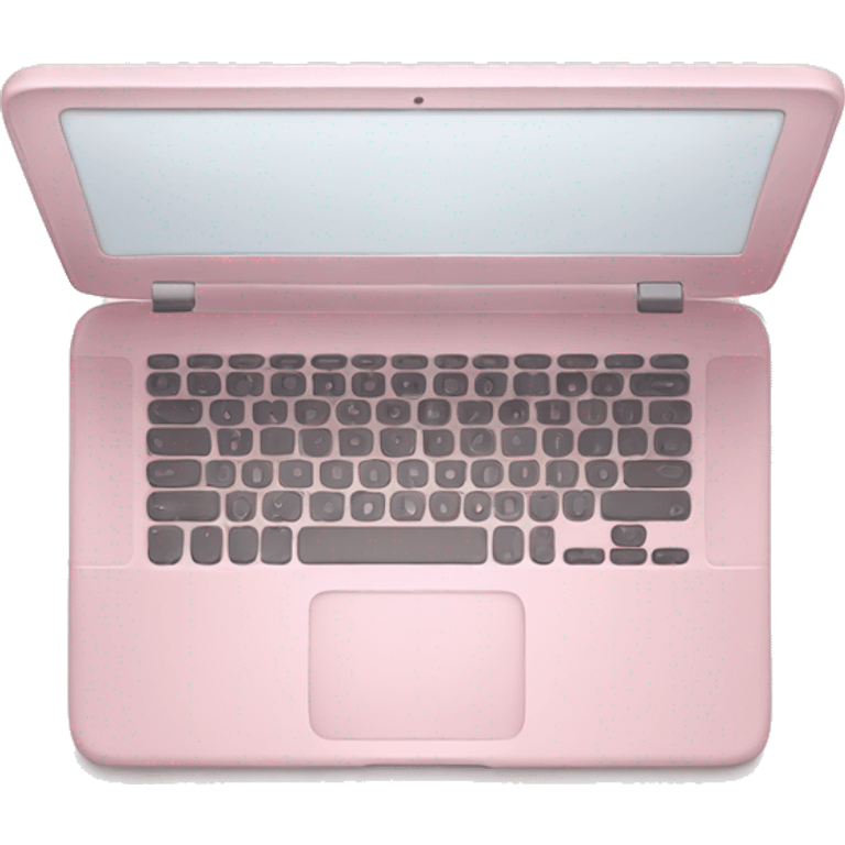 Light pink laptop emoji