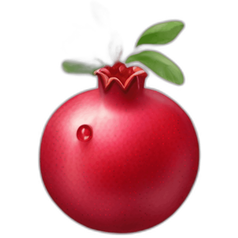 Pomegranate juise emoji