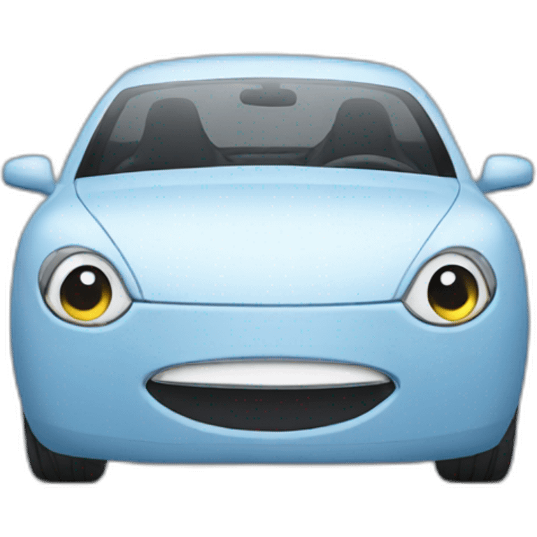 car-with-face emoji