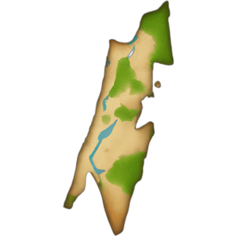 Israel map emoji