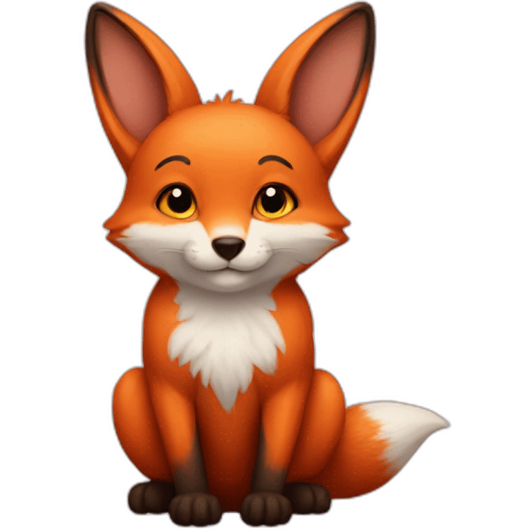 fox bunny emoji