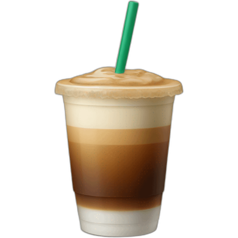 Starbucks ice coffee closed emoji