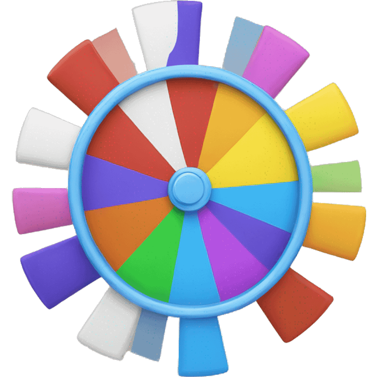 Spin wheel emoji