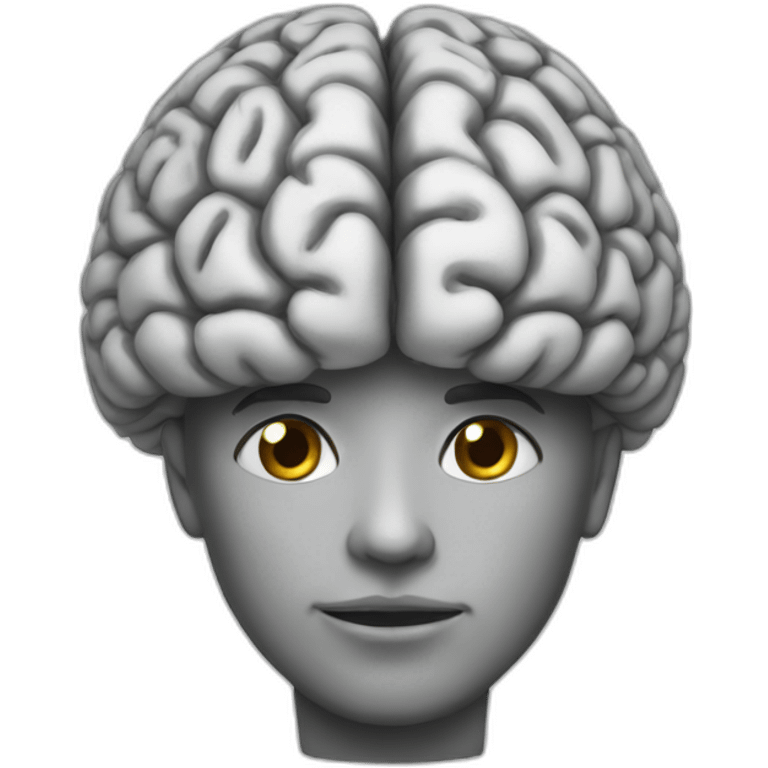 Brain on The Head emoji