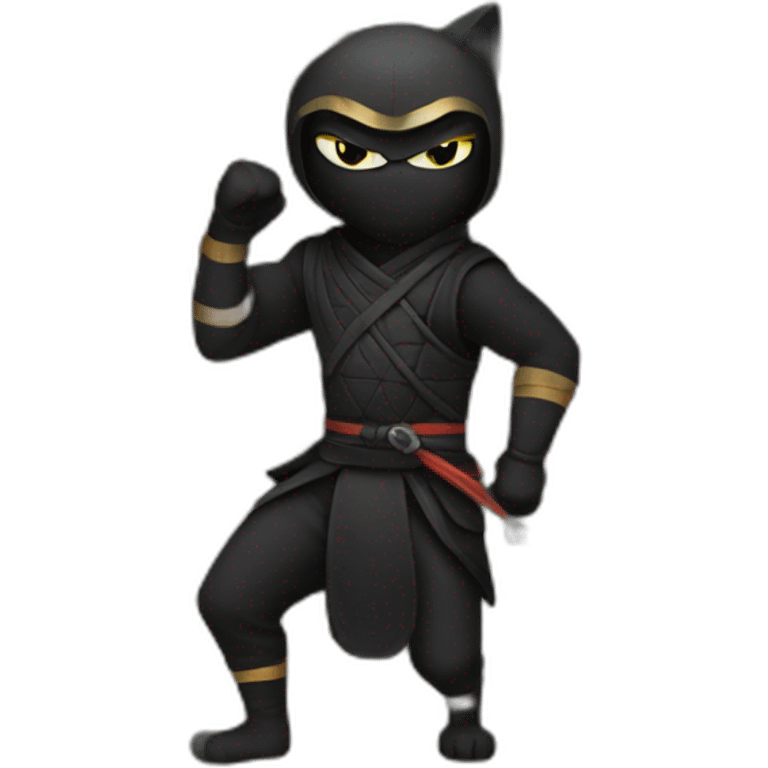 cat ninja emoji