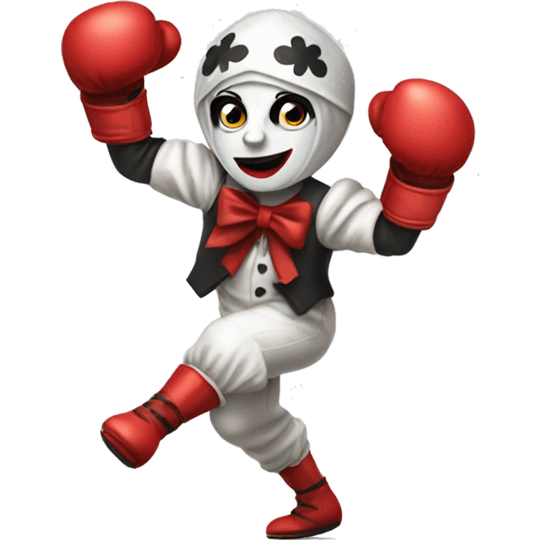 pierrot boxing emoji