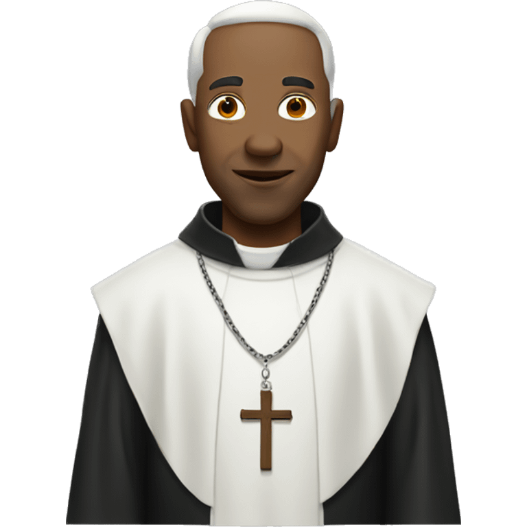 White priest  emoji