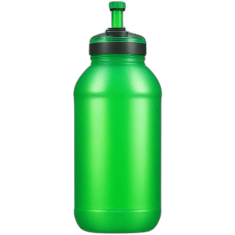 Green waterbottle emoji