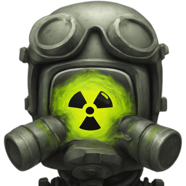 radioactive sign emoji