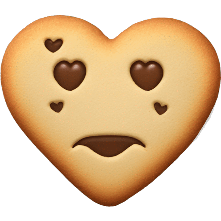 heart cookie emoji