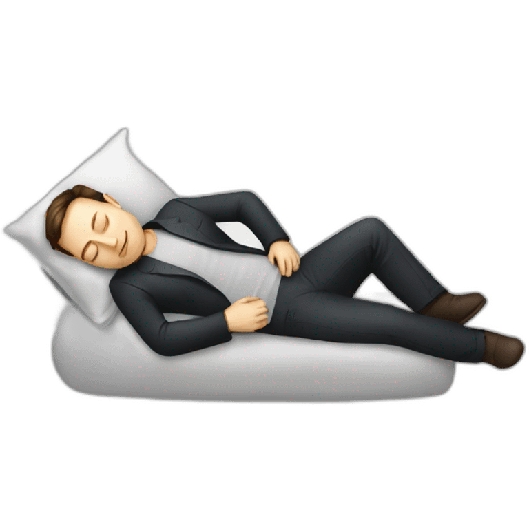 sleeping elon musk emoji