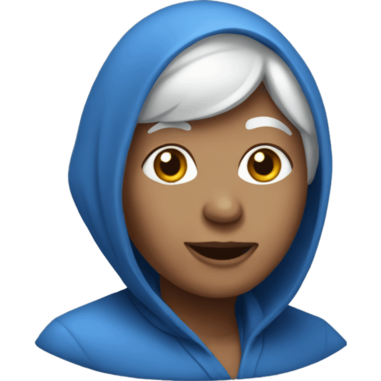 Blue nan emoji