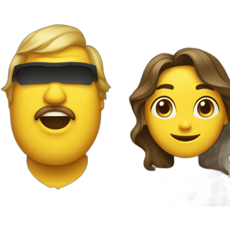 Le gros JDG avec sa chhemises hawaienne jaune emoji