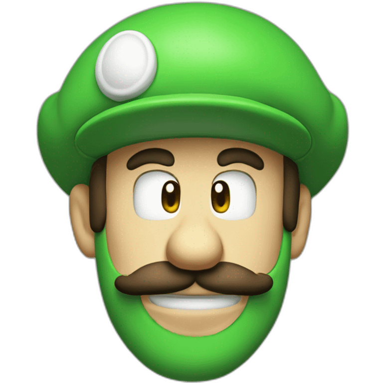 luigi-face emoji