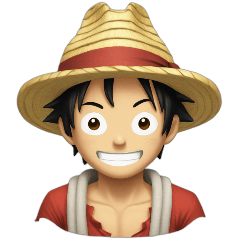 Luffy emoji