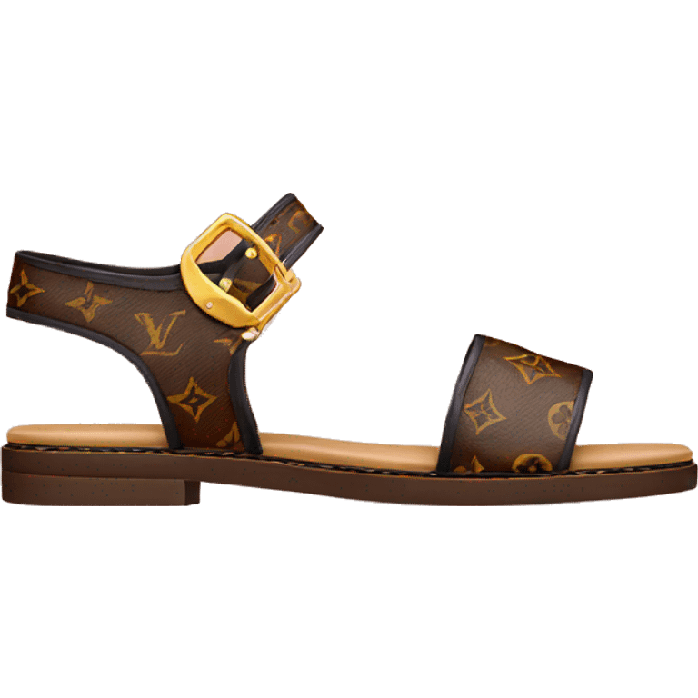 Louis Vuitton sandals  emoji