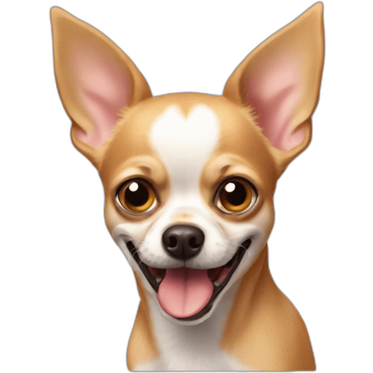 Crazy chihuahua emoji