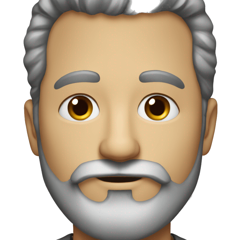 portrait of a bearded man emoji