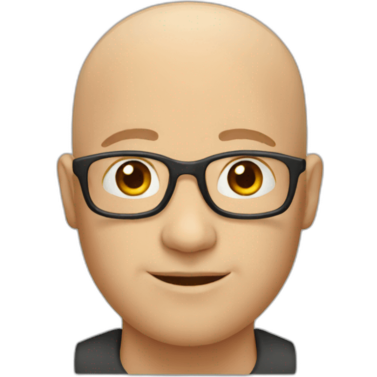 bald man emoji