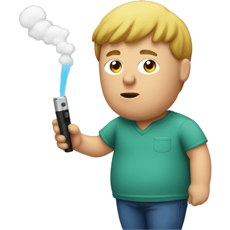 Chris Griffin vaping pen emoji