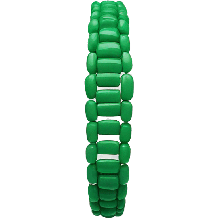 Green bracelet  emoji