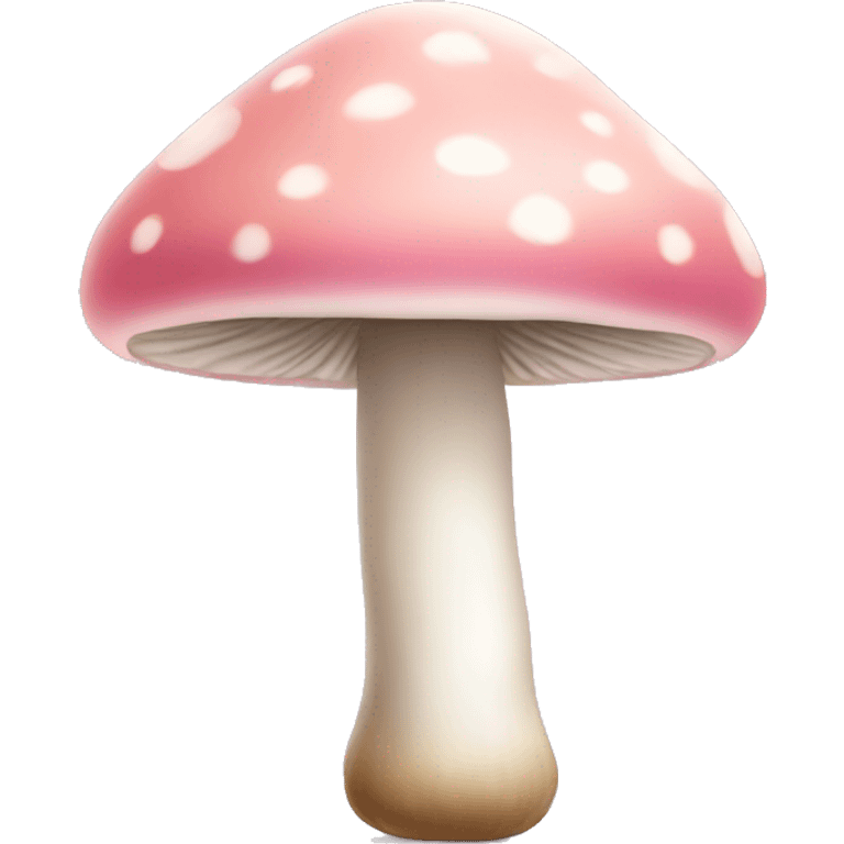 Light pink mushroom emoji