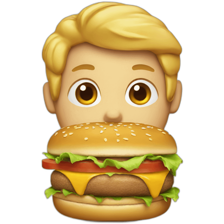 eating-burger emoji