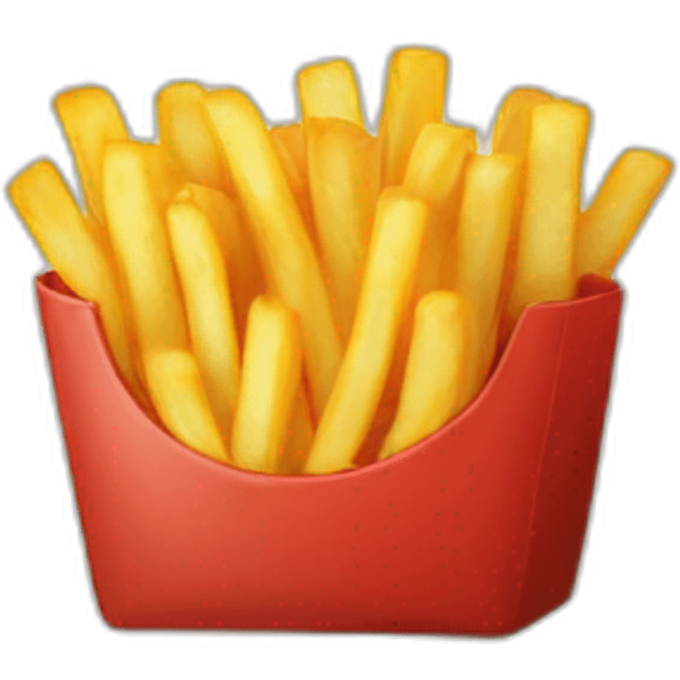 french fries emoji