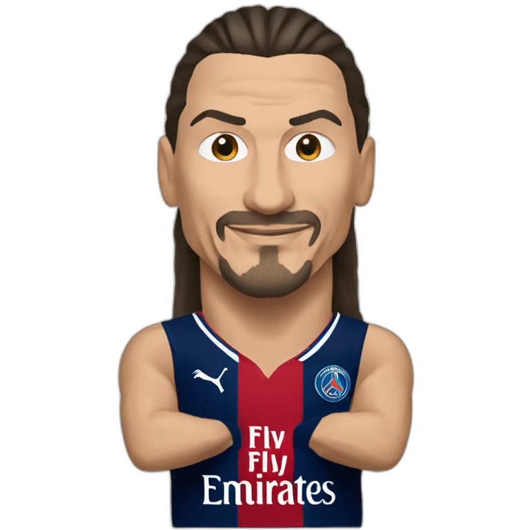 Zlatane Ibrahimovic in psg emoji