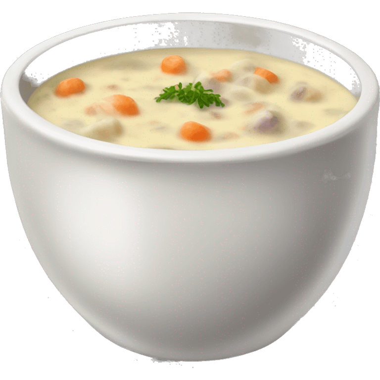 Bowl of chowder emoji