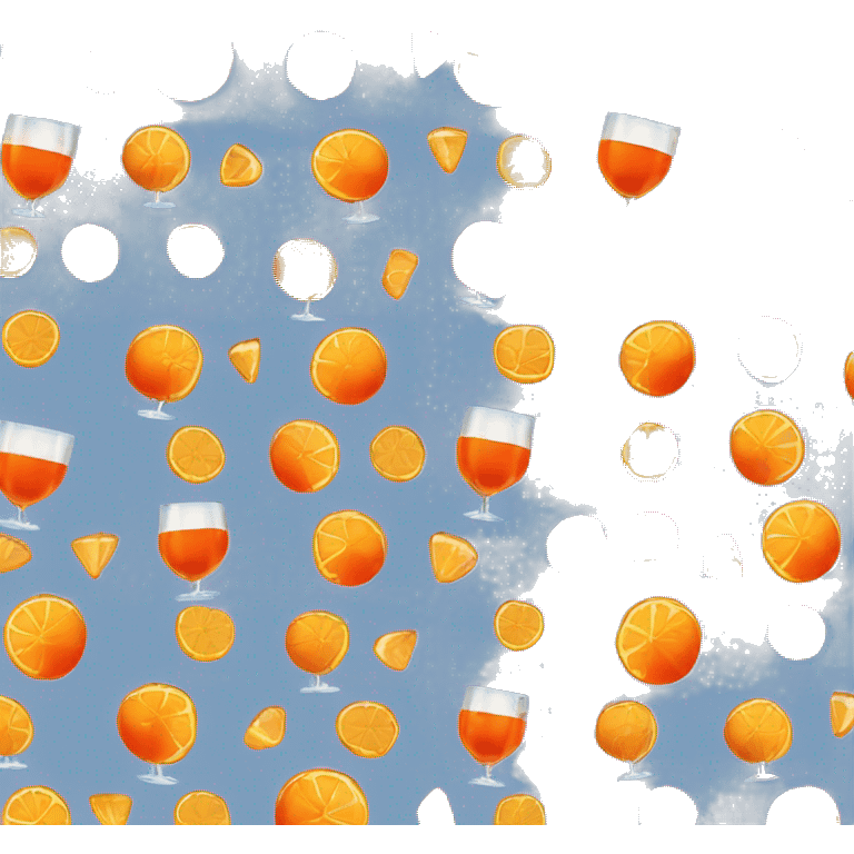 an Aperol Spritz cocktail  emoji