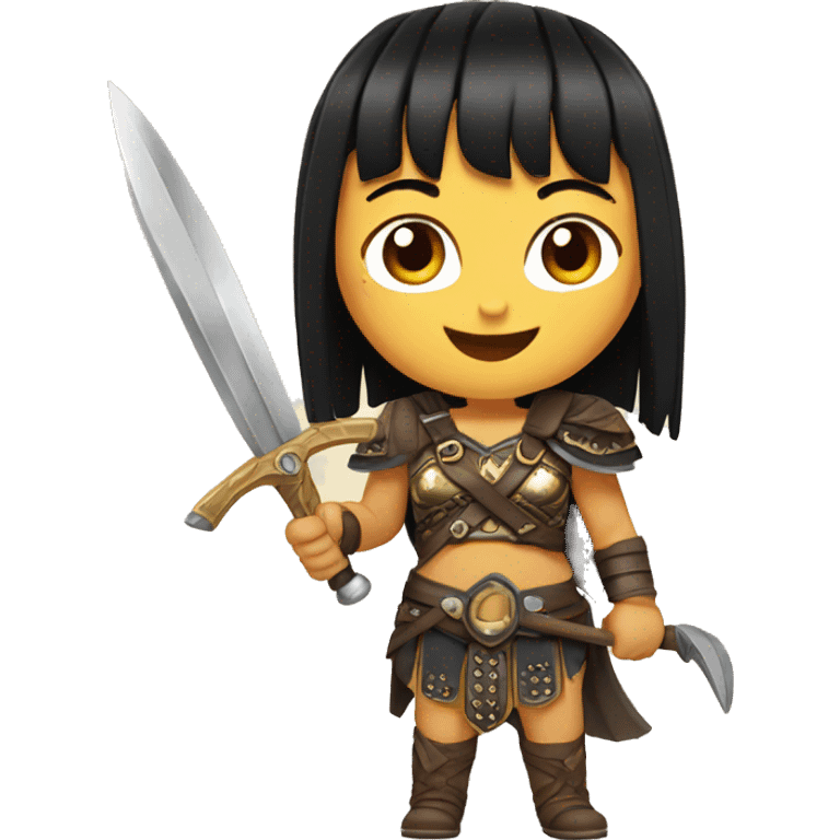 Happy xena the warrior princess  emoji