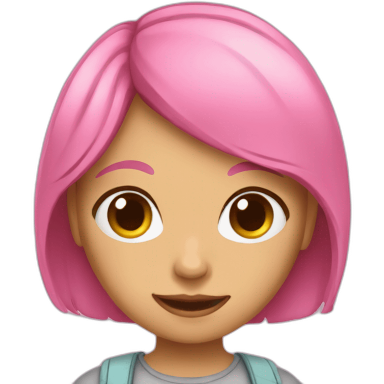 A girl emoji