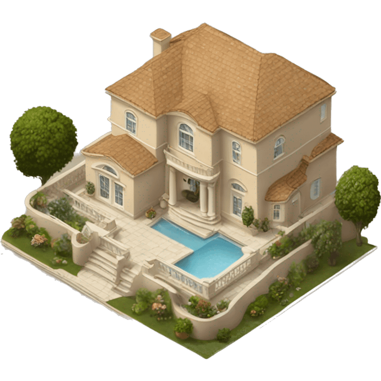 Luxury Beige Home Massive emoji