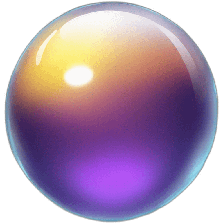 glass orb emoji