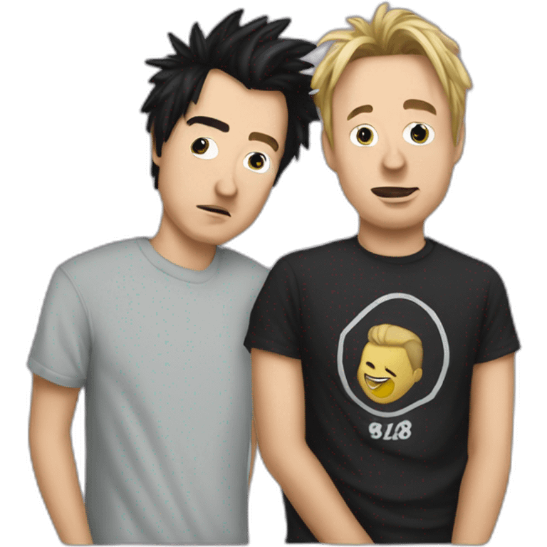 Mark Tom and Travis from blink 182 emoji