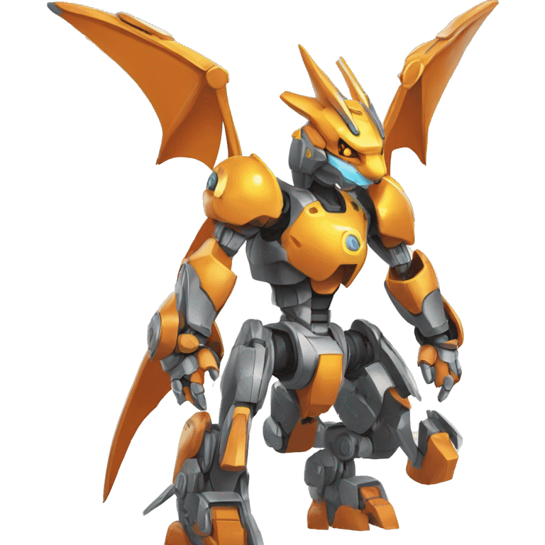 Futuristic Medabot-Charizard-Mecha emoji