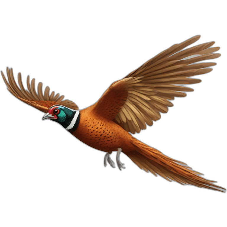 pheasant flying emoji