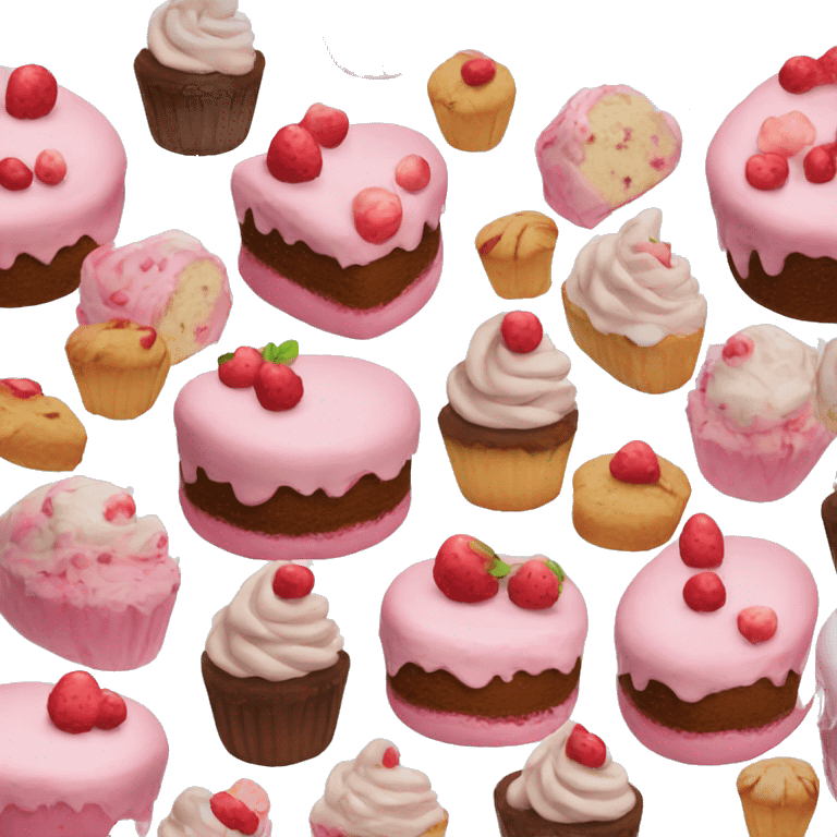 Cute cakes  emoji