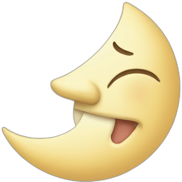 Happy Moon emoji