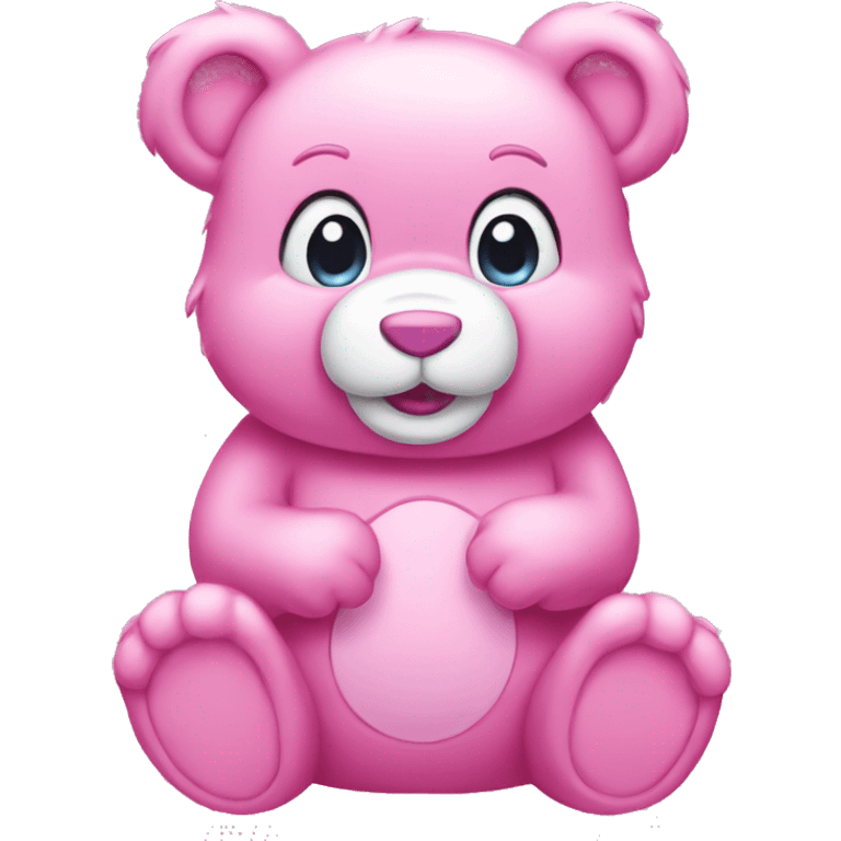 pink carebear emoji