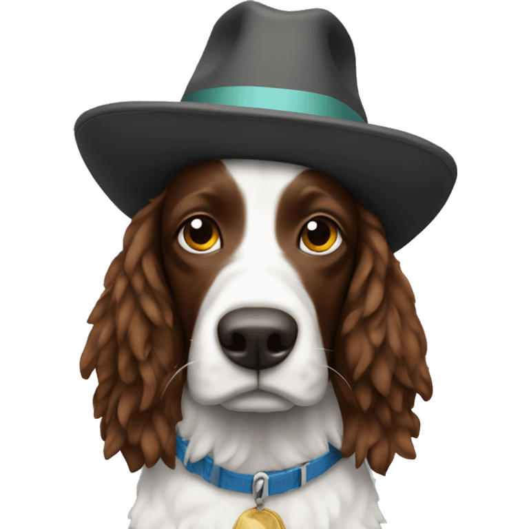 springer with hat emoji