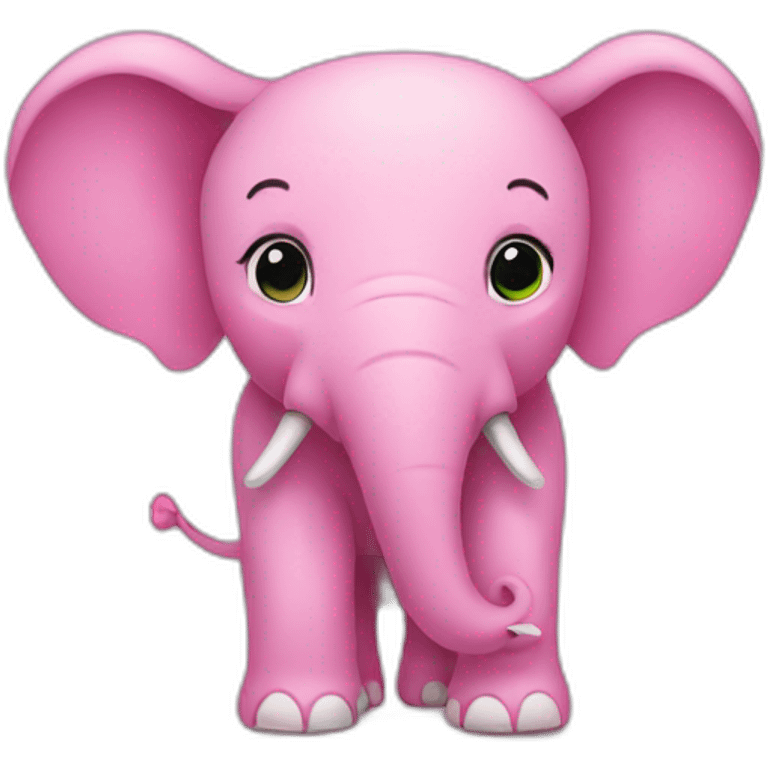 pink elephant emoji