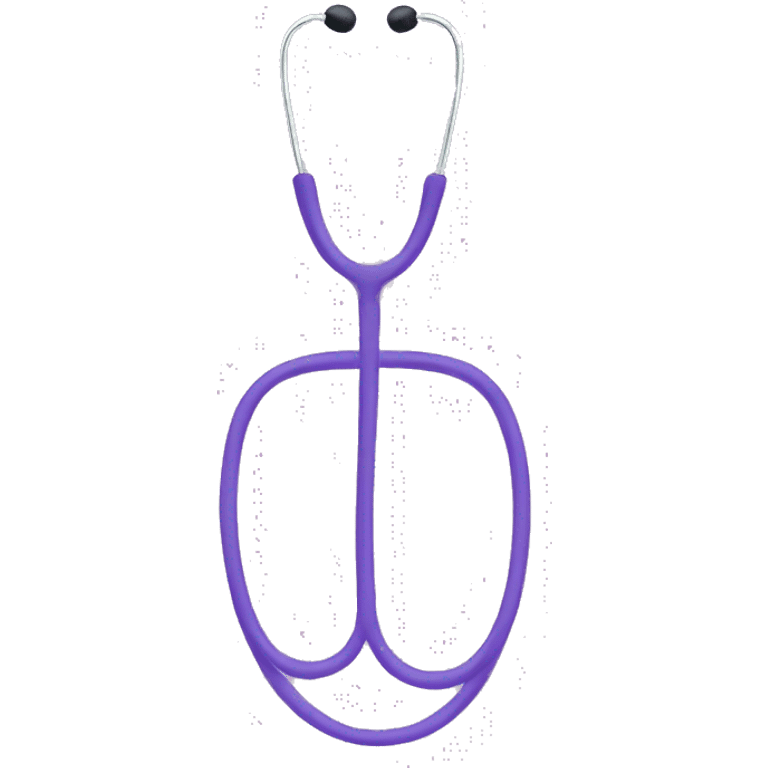 lilac stethoscope  emoji