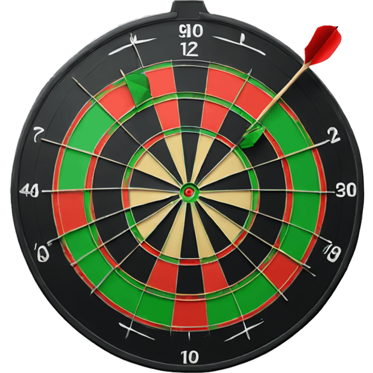 Dartboard emoji