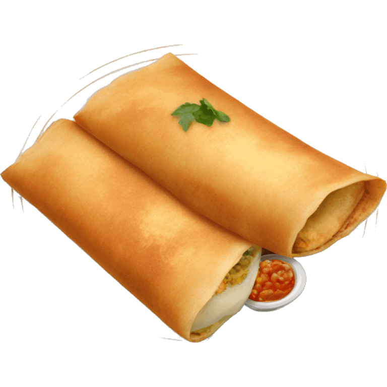 dosa south indian dish emoji