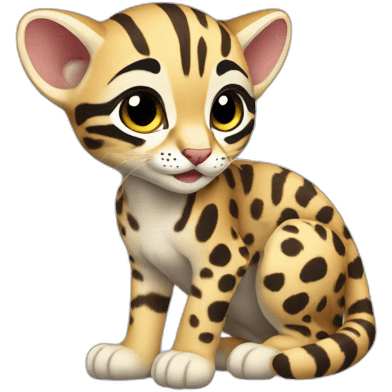 ocelot cub emoji