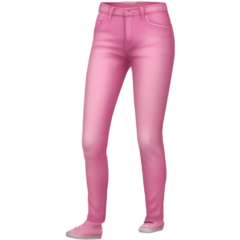 Pink jeans emoji