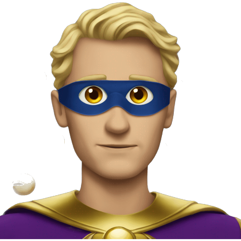 Homelander using lazar eyes emoji