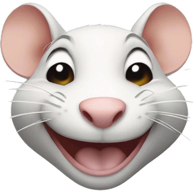 Shef rat smiling emoji